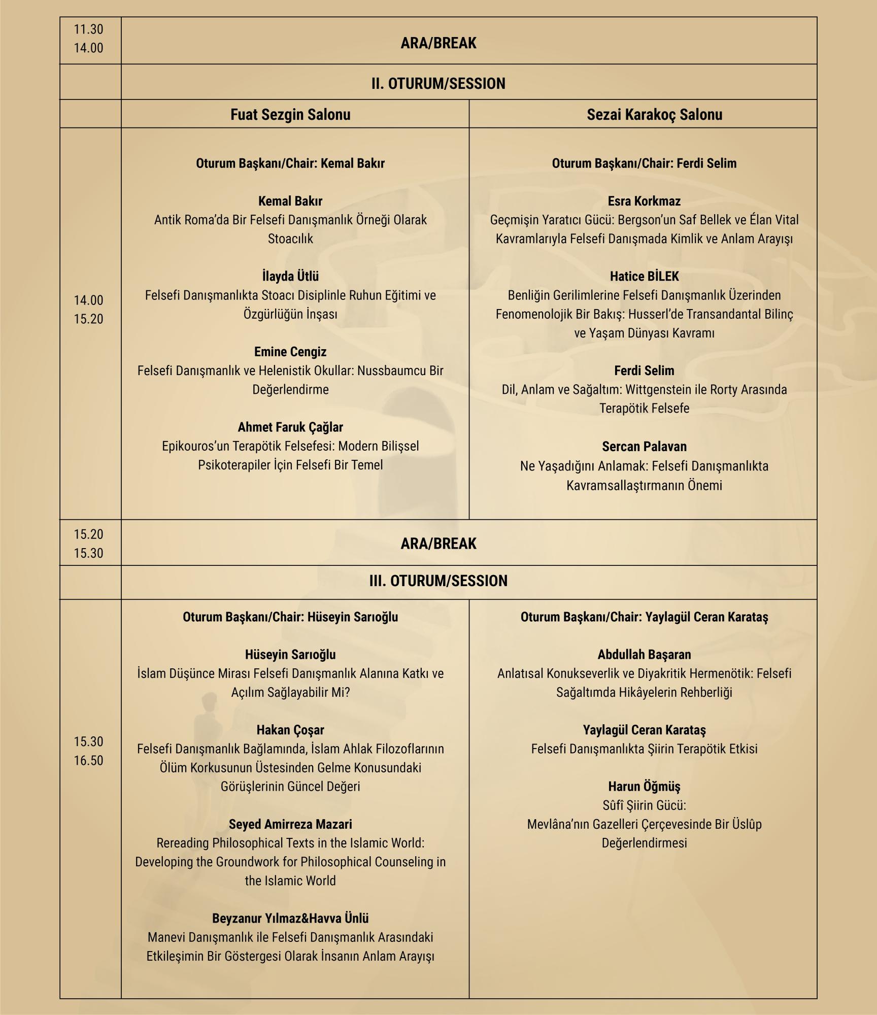 program akışı - 2
